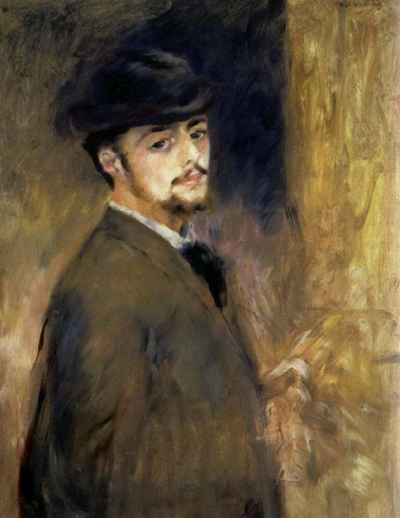 Pierre Auguste Renoir Self-Portrait oil painting image